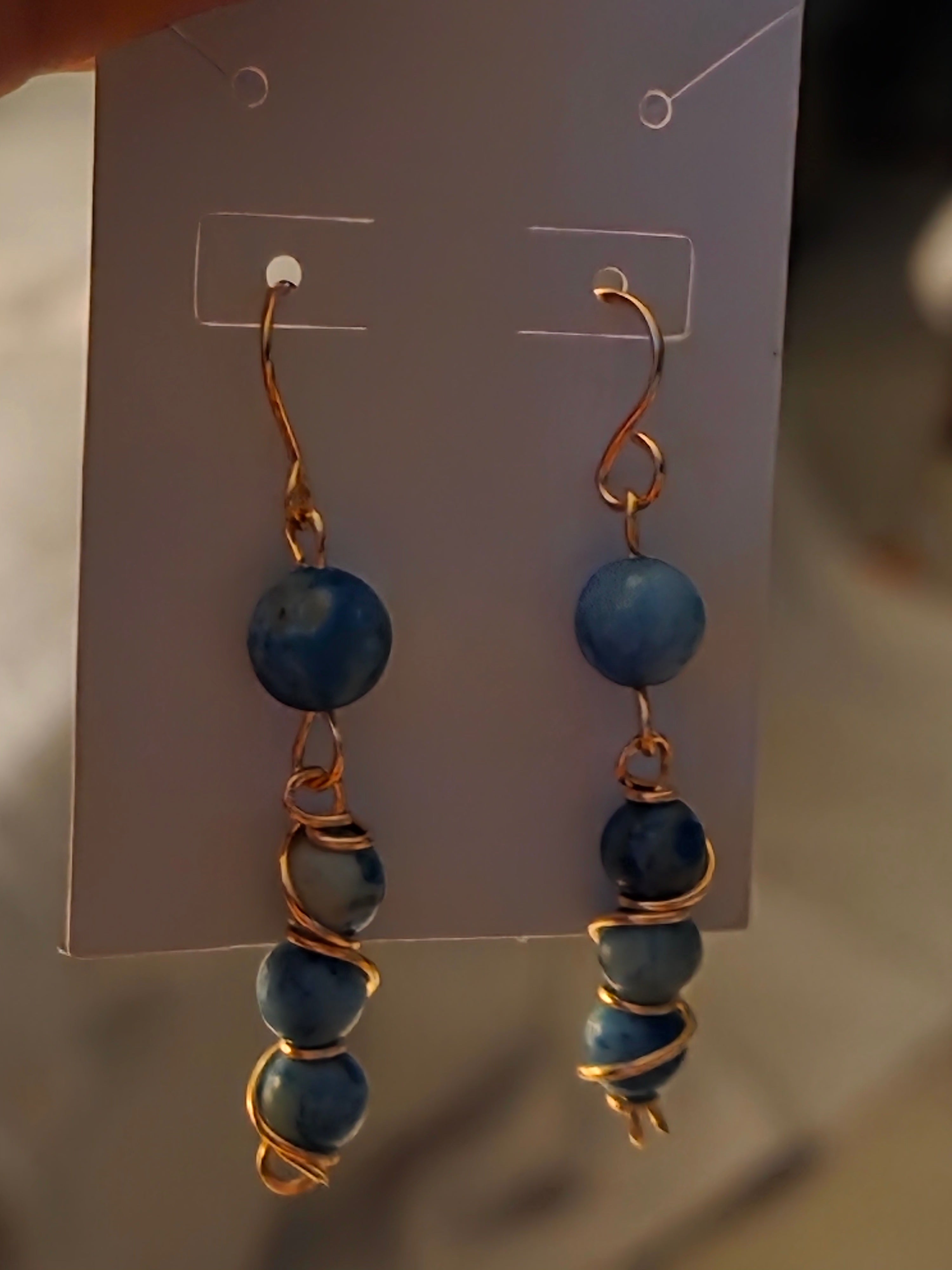 Jade babe earrings