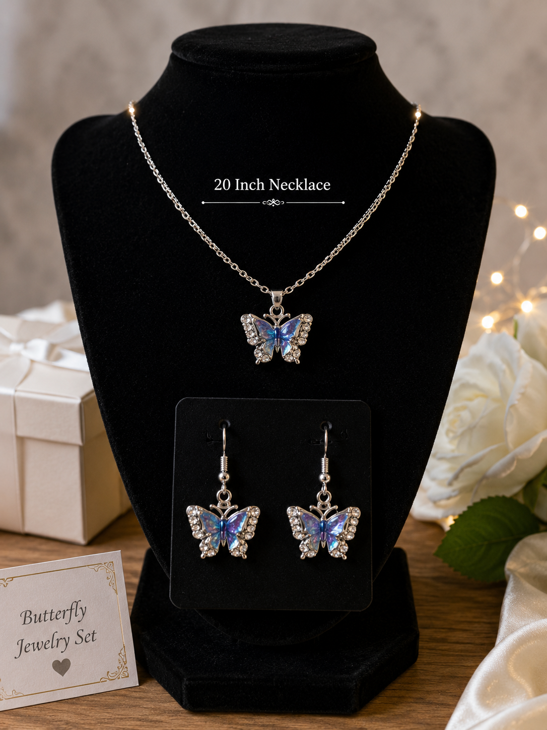 Butterfly Jewlery set